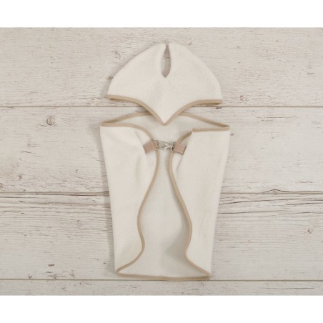 A3 hobihobuse fliistekk + kõrvad, kreem