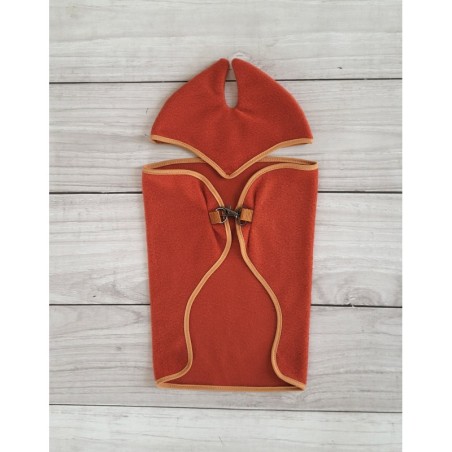 A3 hobihobuse fliistekk + kõrvad, ginger