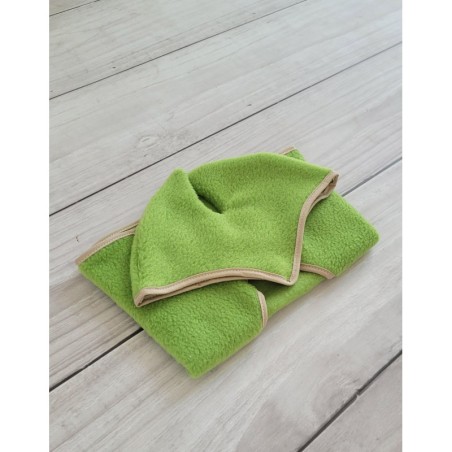 A3 hobihobuse fliistekk + kõrvad, roheline