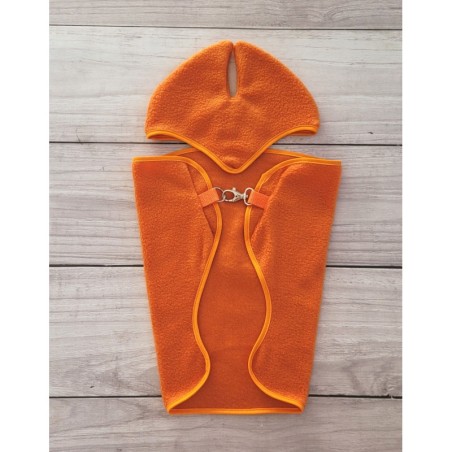 A3 hobihobuse fliistekk + kõrvad, oranž