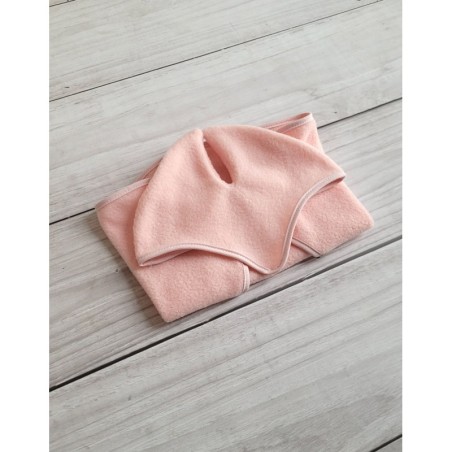 A3 hobihobuse fliistekk + kõrvad, powder pink