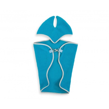 A3 hobihobuse fliistekk + kõrvad, türkiis