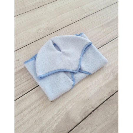 A4 hobihobuse fliistekk + kõrvad, helesinine