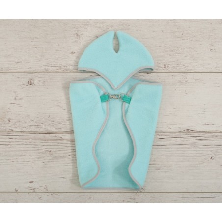 A4 hobihobuse fliistekk + kõrvad, hele mint