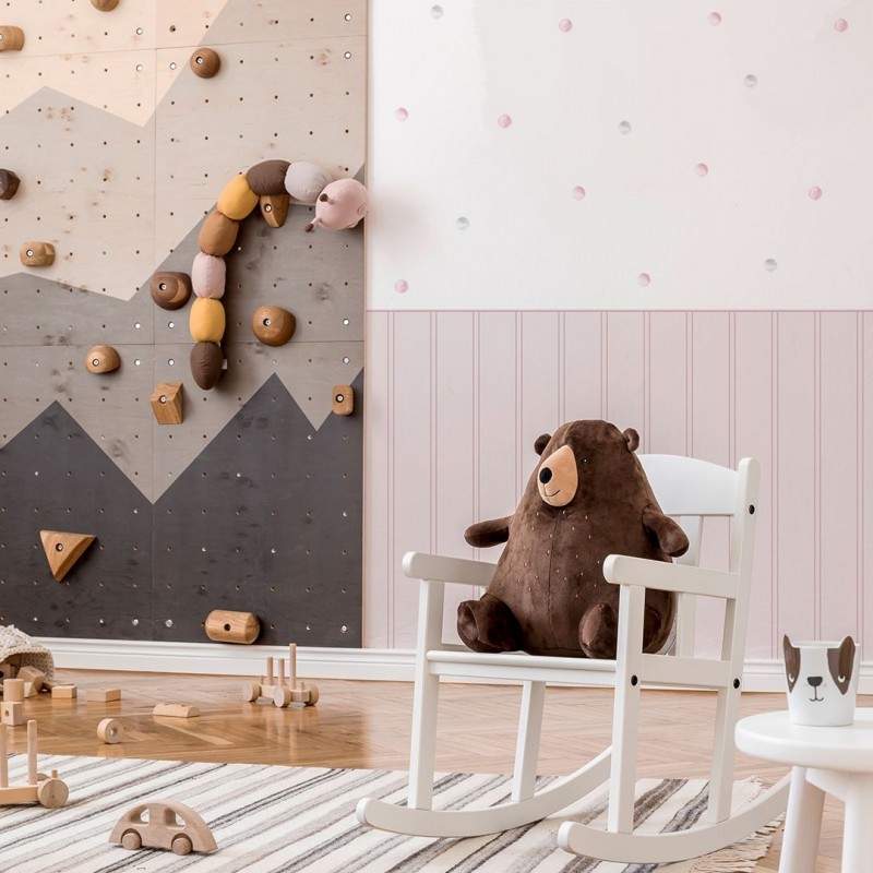 Seinakleebis paneel 60 cm, roosa