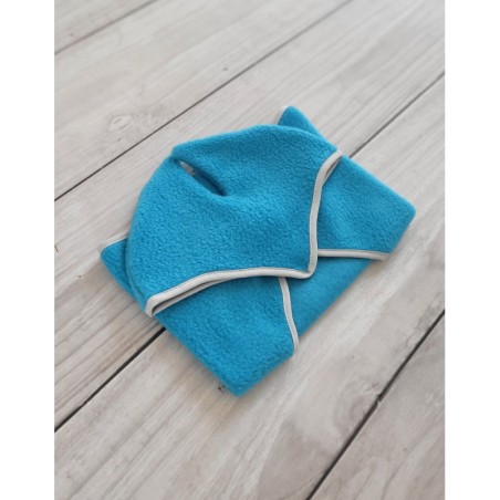 A4 hobihobuse fliistekk + kõrvad, türkiis