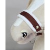 A3 hobihobuse päitsed reguleeritavad pehmendusega, pruun / valge