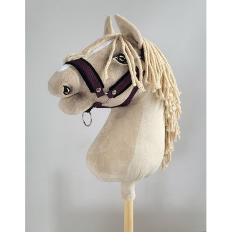 A3 hobihobuse päitsed reguleeritavad pehmendusega, ploom / must