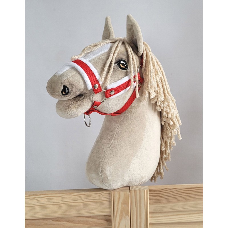 A3 hobihobuse päitsed reguleeritavad pehmendusega, punane / valge