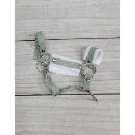 A3 hobihobuse päitsed reguleeritavad pehmendusega, salvei / valge