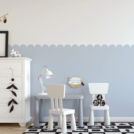 Seinakleebis paneel 60 cm, helesinine