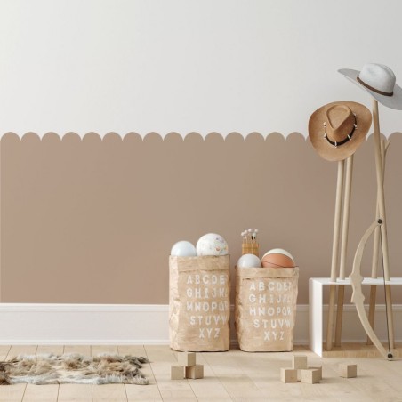 Seinakleebis paneel 60 cm, toffee