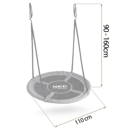 Pesakiik 110 cm, hall