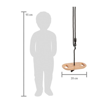 Disc kiik käepidemetega "Black Line"