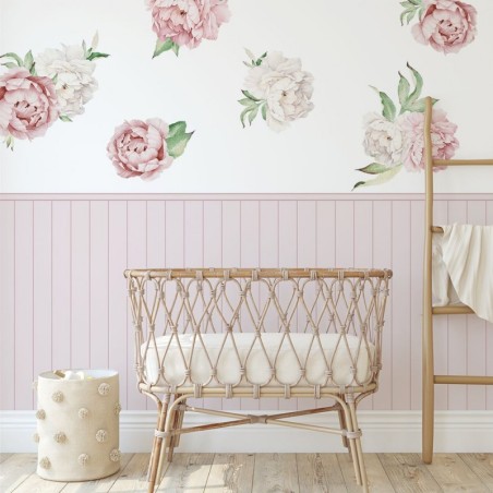 Seinakleebis paneel 60 cm, roosa