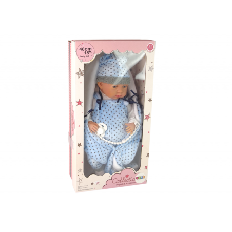 Beebinukk 46 cm Sinine Star tekk