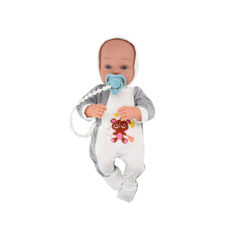 Beebi nukk koos luti ja tekiga 35 cm