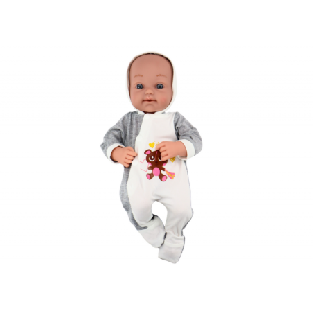 Beebi nukk koos luti ja tekiga 35 cm