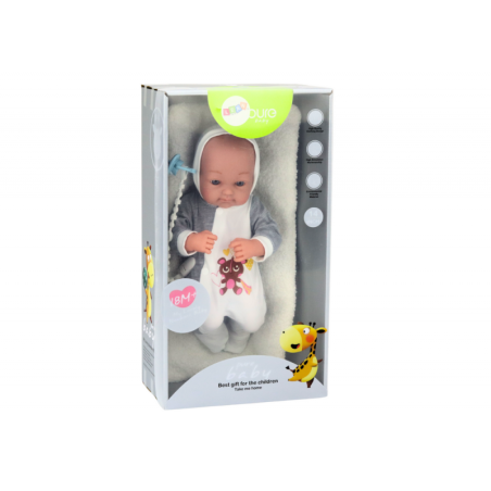 Beebi nukk koos luti ja tekiga 35 cm