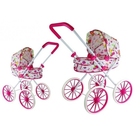 Nukuvanker Retro suured rattad, lilled