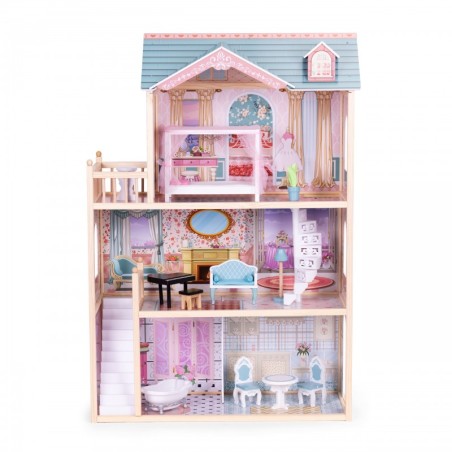 Suur puidust nukumaja, 3 korrust, 11 mööblit