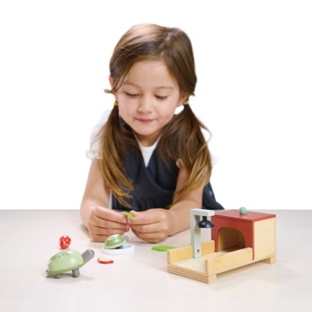 Puidust nukumaja lisa komplekt kilpkonnad