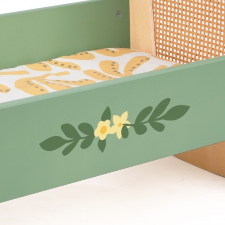 CLASSIC WORLD puidust häll Vintage nukuvoodi