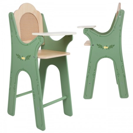 CLASSIC WORLD Vintage puidust nukkude söögitool