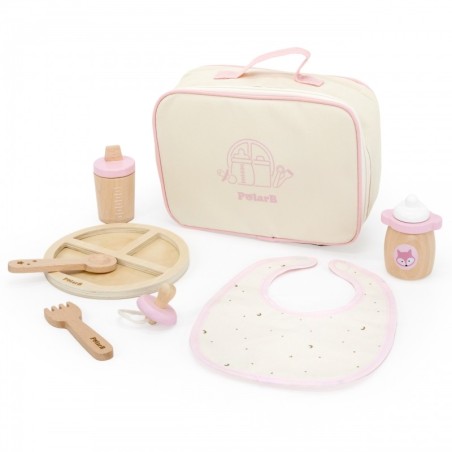 Puidust nukkude söötmiskomplekt