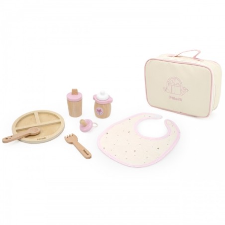 Puidust nukkude söötmiskomplekt