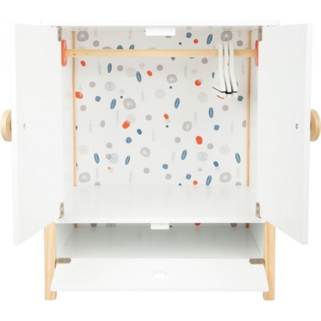 Nuku riidekapp Little button