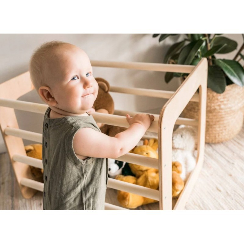 Väikelapse ronimisraam (ruudukujuline pikler)