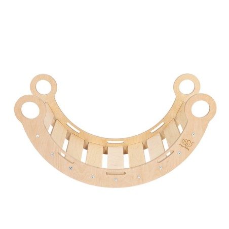 Keskmine puidust Dream Rocker tasakaalukiik ronimiskaar halli padjaga