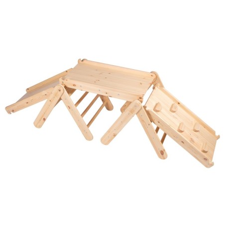 Ronimiskolmnurk liumäe ja ronimisseinaga, naturaalne