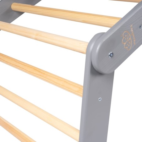 Puidust suur Pikler, ronimiskolmnurk lastele, hall