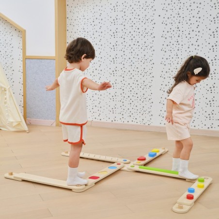 Puidust tasakaalu moodul rada lastele