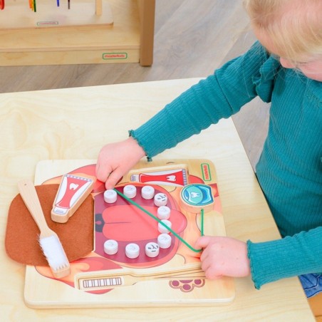 Õpetlik suuhügieeni õppetahvel lastele