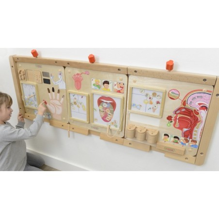 Hariv tegelustahvel MASTERKIDZ Montessori Sense of Touch