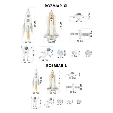 Seinakleebised raketid ja kosmonaudid XL