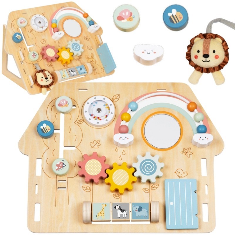 Suur puidust tegelustahvel – tegevuskeskus