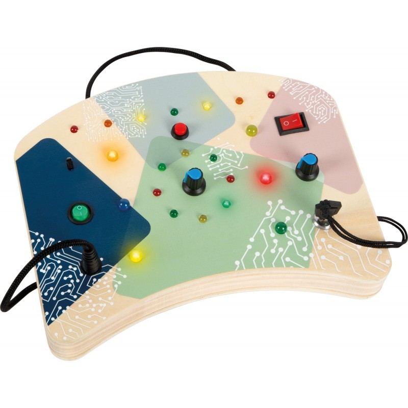 Mootori aktiivsusplaadi LED-valgustid ja lülitid