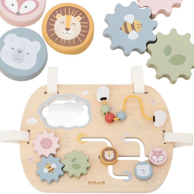 Multifunktsionaalne puidust manipuleerimislaud