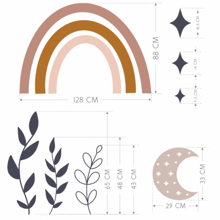 Seinakleebis Vikerkaar lisadega