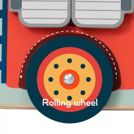 Puidust tegelustahvel 6in1 tuletõrjuja