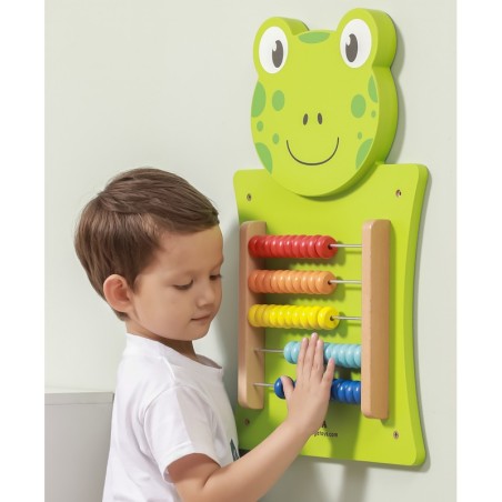 Puidust õppeaabits abakus Montessori