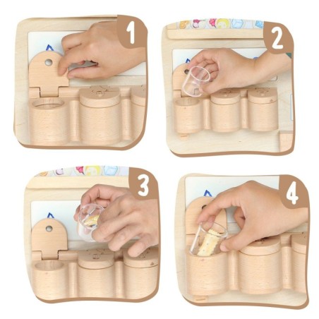 MASTERKIDZ Montessori lõhnataju õppetahvel