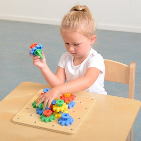 Hammasrattad. Looge oma mehhanism. Tahvel Masterkidz Montessori