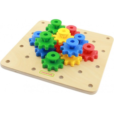 Hammasrattad. Looge oma mehhanism. Tahvel Masterkidz Montessori