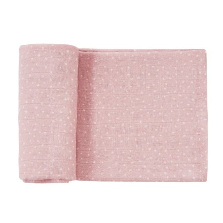 Bambus mähkimistekk 120x120 cm, Stones pink