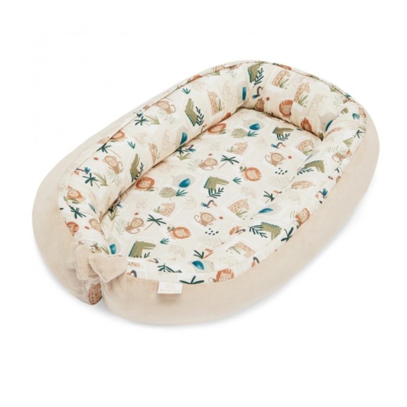 Premium beebipesa, bambus, Photosafari/beige